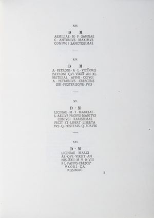 Visconti , Pietro Ercole - Antiche iscrizioni ostiensi tornate in luce dalle escavazioni sino all&#39;anno 1858