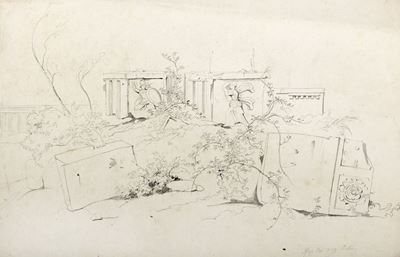 Pesto - matita su carta, 1839