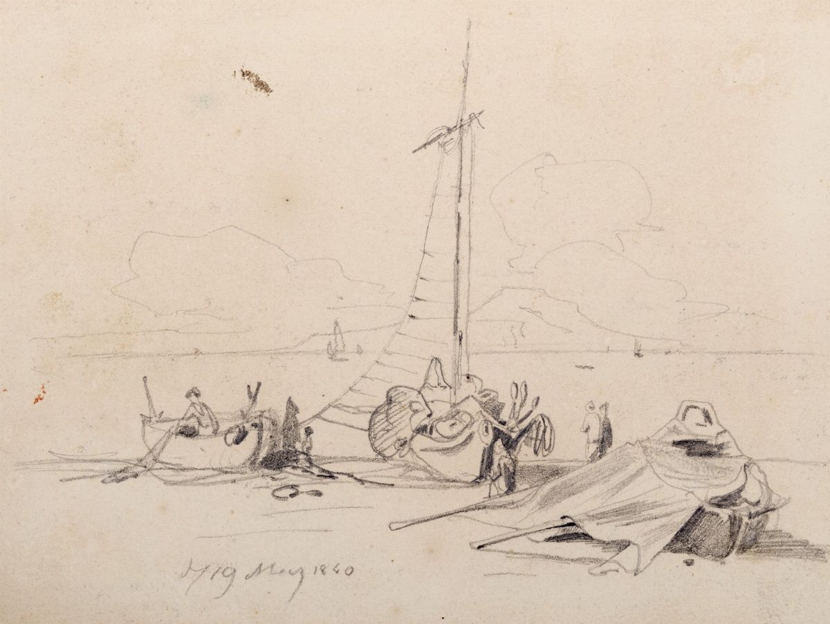 Johann Jakob Frey - Tre Disegni di Napoli