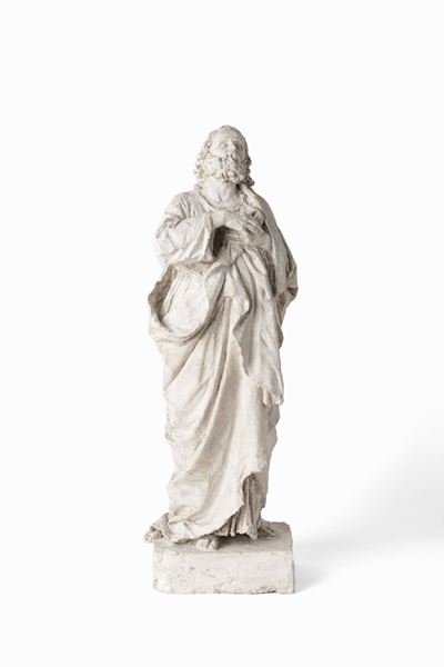 Profeta, scultura in gesso