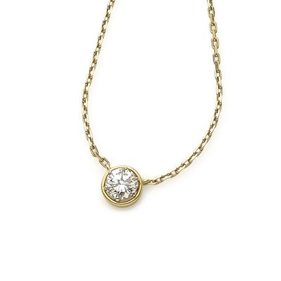 Bulgari, Collana Punto Luce in Oro Giallo e Diamante