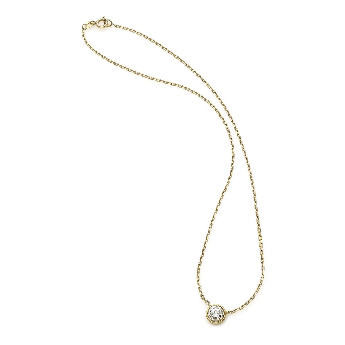 Bulgari, Collana Punto Luce in Oro Giallo e Diamante