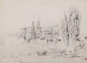 Tivoli, seen from the gardens of Villa d'Este