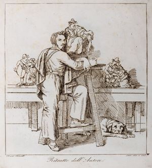 Pinelli, Bartolomeo - Picturesque groups modeled in Terra-Cotta ... and engraved with Aqua-forte