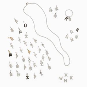 Lot of forty-nine 18K three-color gold and diamond objects