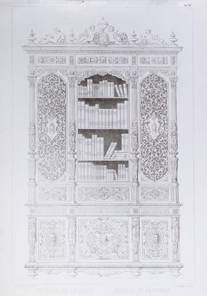 Lodovico Cadorin - New artistic encyclopedia or collections of original drawings. Original Italian work that includes one hundred tables of different styles and models for arts and crafts