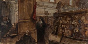 Roma, coro di monache a Santa Maria della Vittoria