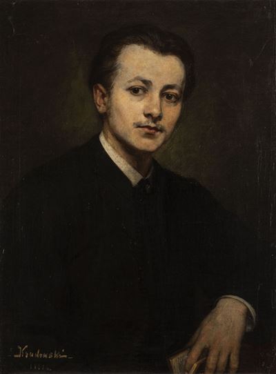 Ritratto di Jan Styka, olio su tela, 1881