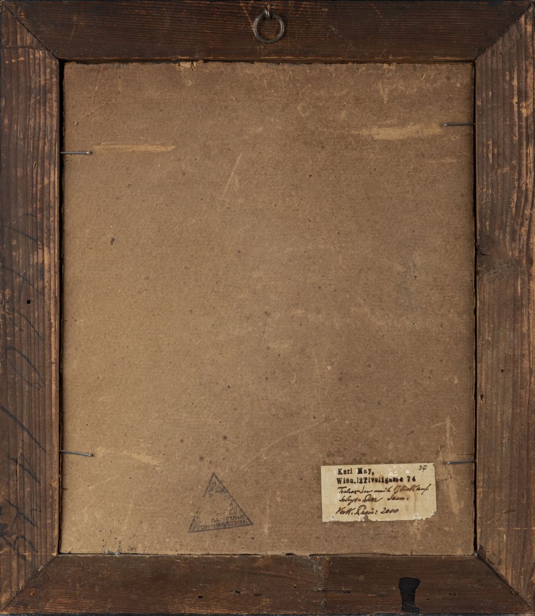 Karl May (scuola Europea, Fine del XIX-inizi del XX Secolo) - Coppia di vedute di Samarcanda, car...