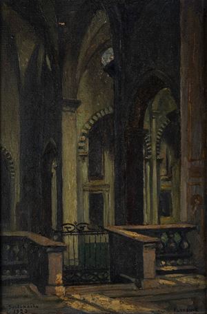 Interno di chiesa a Firenze
