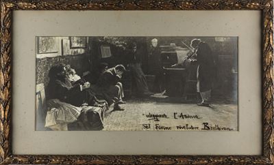 Beethoven - Antica riproduzione fotomeccanica