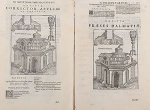 Notitia utraque dignitatum cum orientis, tum occidentis ultra Arcadij, Honorijque Tempora. Et in eam Guidi Panciroli ... Commentarium