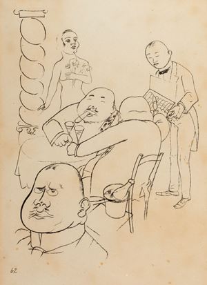 Grosz George - Esplanade - Ecce Homo n ° 62 