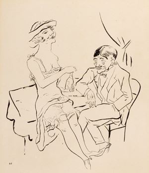 Grosz George - Séparé - Ecce homo n ° 22