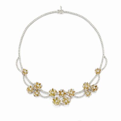 Importante Collier con Diamanti
