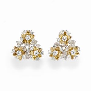 Orecchini con diamanti