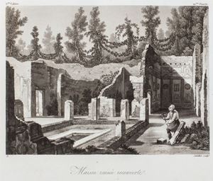 Napoli - Le Riche, J.M.  - Vues de Monumens antiques de Naples