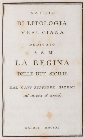 Vesuvian lithology essay. Dedicated to S. M. the Queen of the Two Sicilies