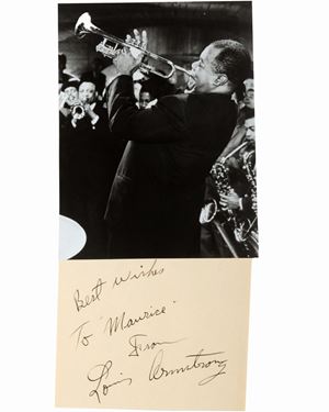 Photograph with dedication
