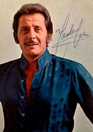 Photo postcard with signature