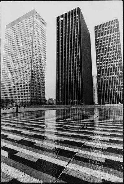 Parigi, La Defense - Stampa vintage alla gelatina ai sali d’argento