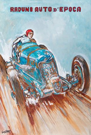 Giuseppe Bacci - Vintage car rally