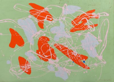 Itinerari, olio su tela, cm 50 x 70