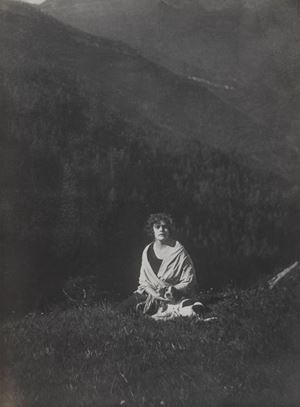 Senza titolo (Ritratto del soprano Giuseppina Cobelli)