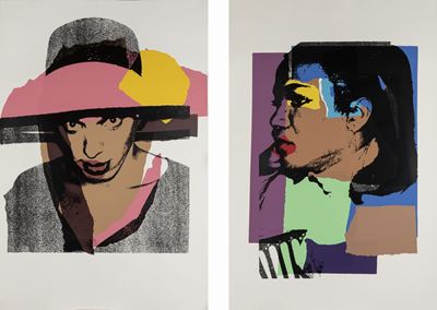Ladies and gentlemen, serigrafia a colori, 1975