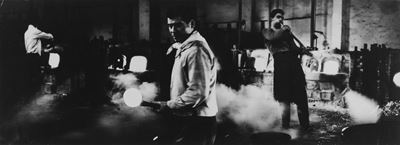 Senza titolo (Operai del vetro), Stampa vintage alla gelatina ai sali d'argento