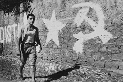 Senza titolo (Falce e martello), stampa vintage alle gelatina ai sali d'argento