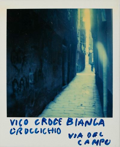 Vico Croce Bianca, Croccichio via del Campo, Polaroid