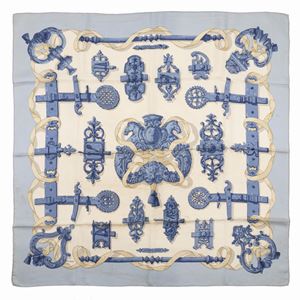 Ferronerie Silk Twill scarf