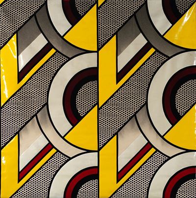 Modern Painting Banner, feltro e vinile, 1970