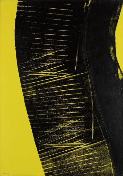 T 1976-E 18, acrilico su tela