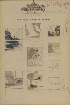 Prampolini Enrico - Study