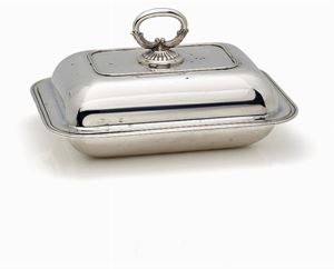 <span style="color: rgb(0, 0, 0);">AN ITALIAN SILVER SOUP-TUREEN, MARK OF SCHIAVON, TREVISO</span><b