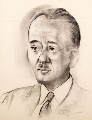 Grosz George - Portrait of Wolfram Ertinger