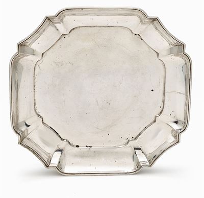 Messulam, Cesto in argento ottagonale, Milano, 1930-1944