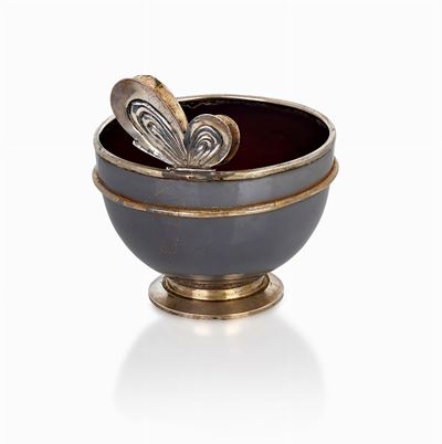 Coppa in Argento e Resina, Messulam, Milano, 1930-44