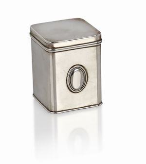 SCATOLA IN ARGENTO, FIRENZE, ITALIA