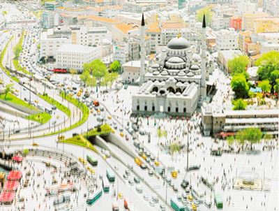 Site Specific - Istanbul, stampa a getto d'inchiostro