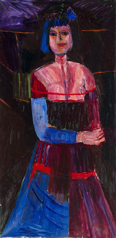 Laura, olio su tela, 1973