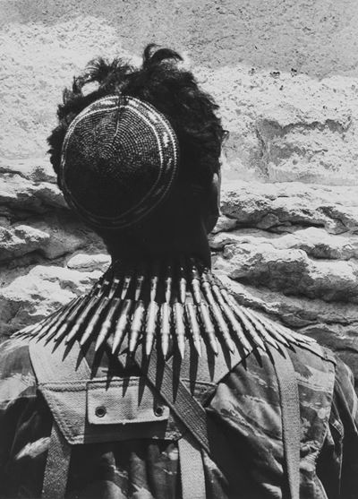 First Soldier at the Wall, Six Day War, stampa vintage alla gelatina ai sali d'argento