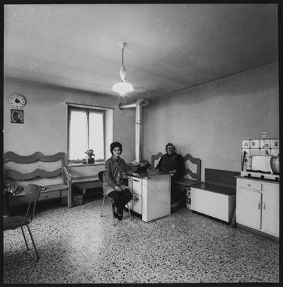 Interno in Valcellina, stampa vintage alla gelatina ai sali d'argento