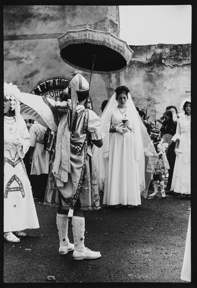 Senza titolo (Feste religiose in Campania), stampa vintage alla gelatina ai sali d'argento