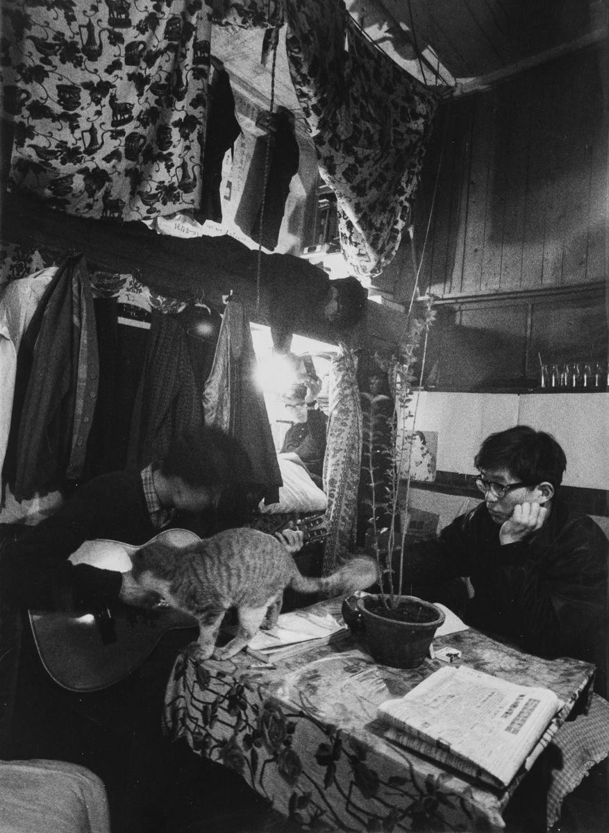 Paolo di Paolo - Studenti, Tre stampe vintage alla gelatina ai sali d'argento, 1963