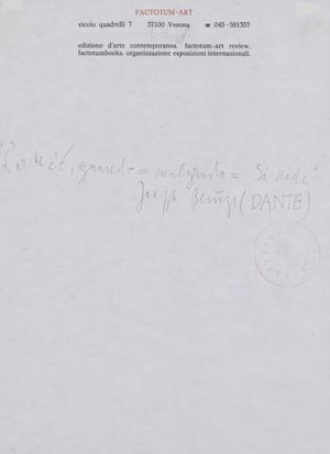 L'arte c'è, quando = malgrado = si ride