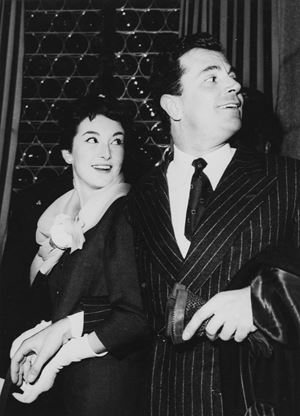 Gabriele Ferzetti and Maria Grazia Emminente