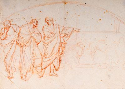 Due Disegni di Scuola Romana, Secolo XVII